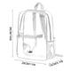 thumbnail image 5 of Mochila transparente para eventos deportivos y conciertos. Múltiples bolsillos. Almacenamiento seguro para aficionados y asistentes a festivales. Aestivo | B | AESTIVO, 5 of 6
