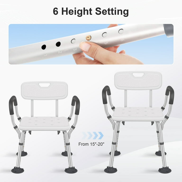 Cushioned shower chair new arrivals