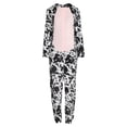 thumbnail image 4 of Secret Treasures Women's Cow One-Piece Union Suit, 4 of 5