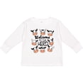 thumbnail image 3 of Inktastic Welcome to the Herd with cute Black and White Holstein Cows Boys or Girls Long Sleeve Toddler T-Shirt, 3 of 5