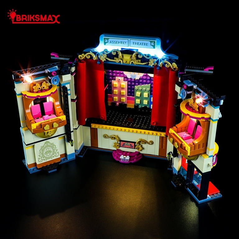 BRIKSMAX Led Lighting Kit for 41714 Friends Andrea\'s Theater School  Building Blocks Model(Not Include the Building Model)
