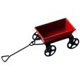 thumbnail image 1 of Mini Pull Cart Iron Cart Ornament Mini House Garden Layout Ornament Miniature Cart, 1 of 6