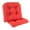 Coral, variant on Gripper Non-Slip 15" x 15" Omega Tufted Universal Chair Cushions, Set of 2