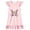 Pink, variant on Gunia Little Girls Nightgown Princess Pajamas Playful Nightdress Cute Butterfly Print Flutter Sleeves Cozy Cute Night Gowns Pjs Loungewear Light Blue 6-7 Years