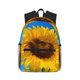 thumbnail image 1 of Disketp Blue Sky Sunflower Mochila Ligera Clásica con Múltiples Bolsillos, Mochila Casual para Hombre y Mujer, Ideal para Escuela, Trabajo y Viajes, 1 of 6