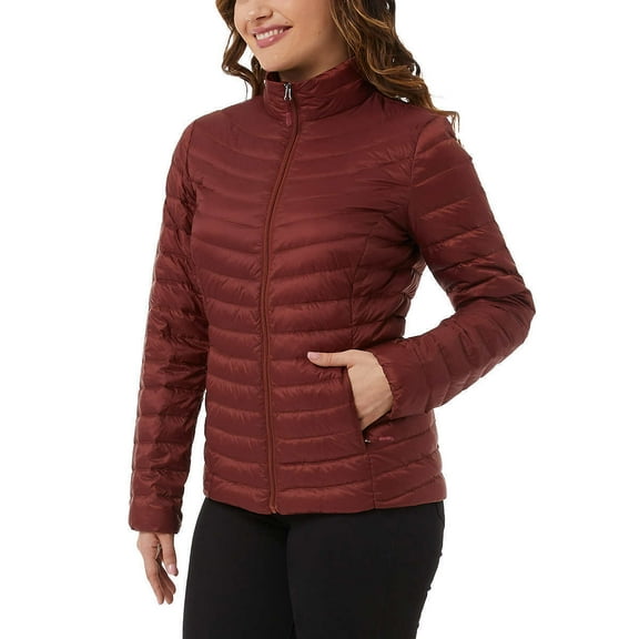 32 Degrees Ladies' Down Jacket, Spiced Apple XL