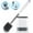 White, variant on SUGARDAY Toilet Bowl Brush and Plunger Set with Caddy for Bathroom Toilet Brush and Holder Plunger Combo, Grey