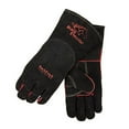 thumbnail image 2 of Black Stallion 360 Split Cowhide Stick Welding Glove with Built-In Heat Shield, Medium, 2 of 2