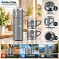 thumbnail image 4 of INNOTECH SC Stainless Steel Thermos Bottle 500ml - Vacuum Insulated Flask with Serving Cup, Double-Wall Hot & Cold Drink Water Bottle – Gary, 4 of 7