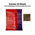 thumbnail image 3 of Matrix SoColor 10 Minute Pre-Bonded Permanent Hair Color & Developer Packettes ( 507N Dark Blonde Neutral ) 4 Pack, 3 of 7