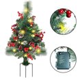 thumbnail image 3 of Lámpara de Piso Árbol de Navidad Luz de Cedro LED Navidad al Aire Libre con Pilas 2 Piezas Likrtyny, 3 of 9
