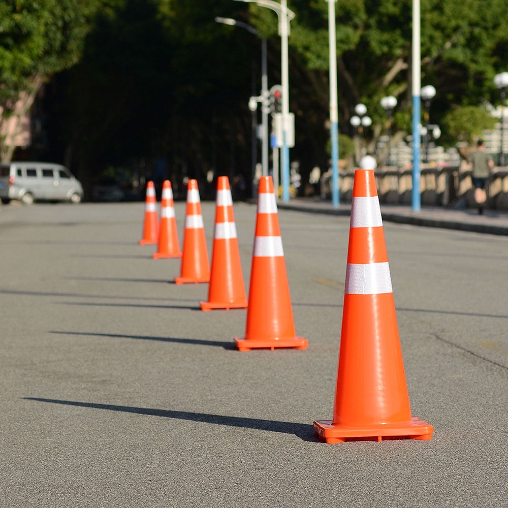 36 New 9" Tall PINK Cones ~ Soccer Football Baseball Traffic Dog Training Safety 