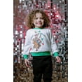thumbnail image 2 of Disney Toy Story Woody Bullseye Alien Christmas Fleece Sweatshirt and Jogger Pants Outfit Set Toddler to Little Kid, 2 of 5
