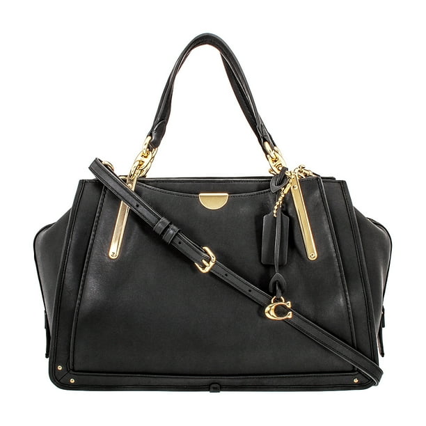 coach black shoulder strap