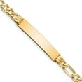 thumbnail image 6 of 14K Yellow Gold Figaro ID Bracelet, 6 of 6