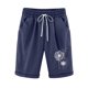 thumbnail image 1 of Pantalones Cortos Casuales de Cintura Elástica de Béisbol Impresos, Pantalones de Pijama con Cordón para el Hogar, la Playa, la Ropa de Dormir Y el Uso Diario, 1 of 2