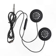 thumbnail image 1 of Bike Riding Headset with HD Mic & 3.5mm Wired Speakers for Motorcycle Helmets, 1 of 5