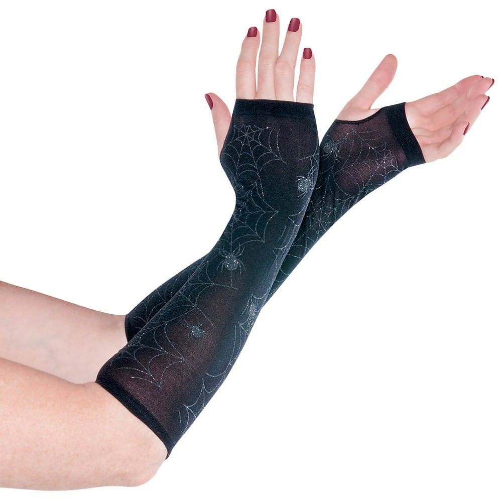 Sheer Arm Warmers Adult Costume Accessory