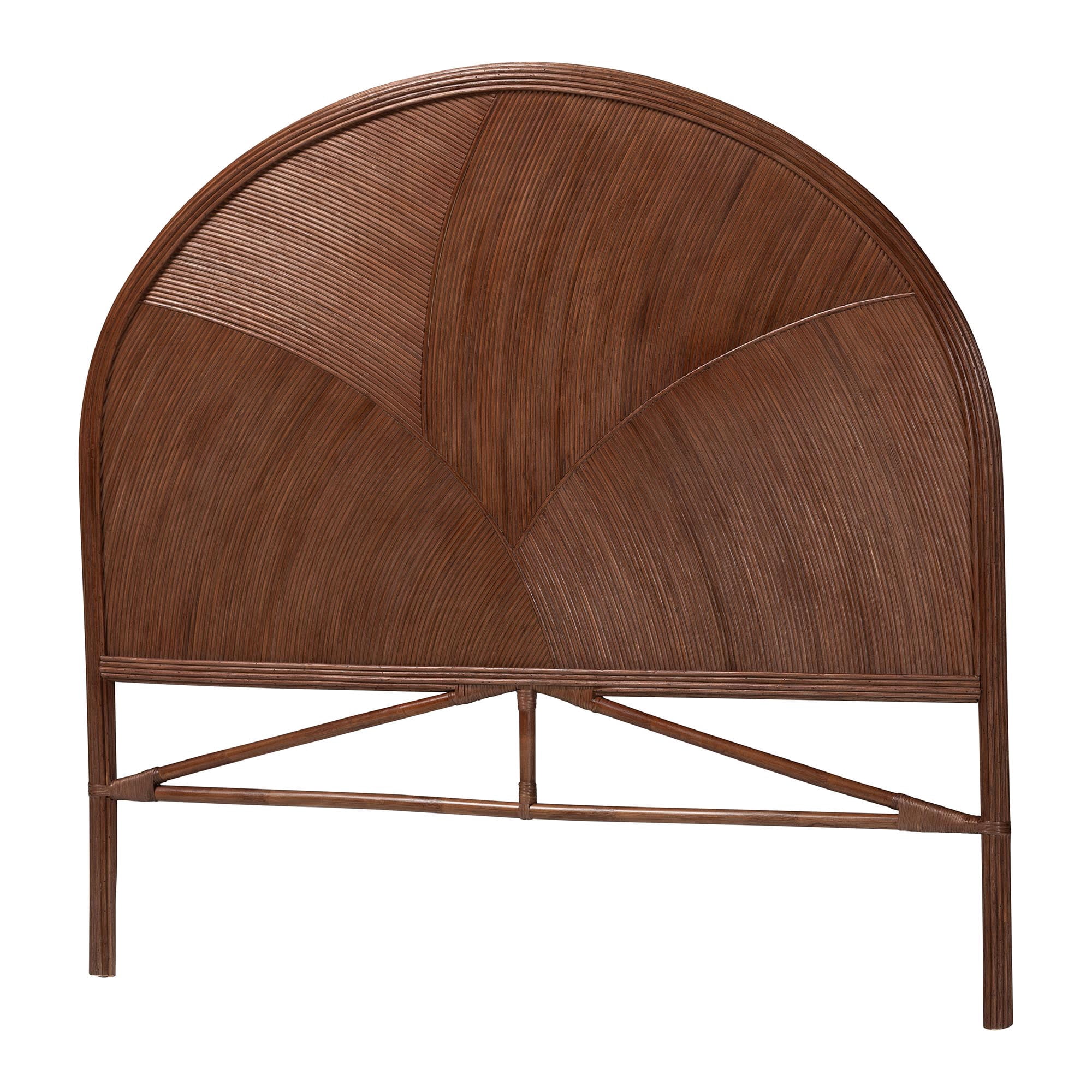 bali & pari Seana Boho Standalone Headboard, Queen, Dark Brown