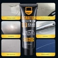 thumbnail image 6 of Car Scratch Repair Polish Wax 4.2oz with Application Sponge for Paint Restoration and Oxidation Removal Vehicle Maintenance(Black), 6 of 8