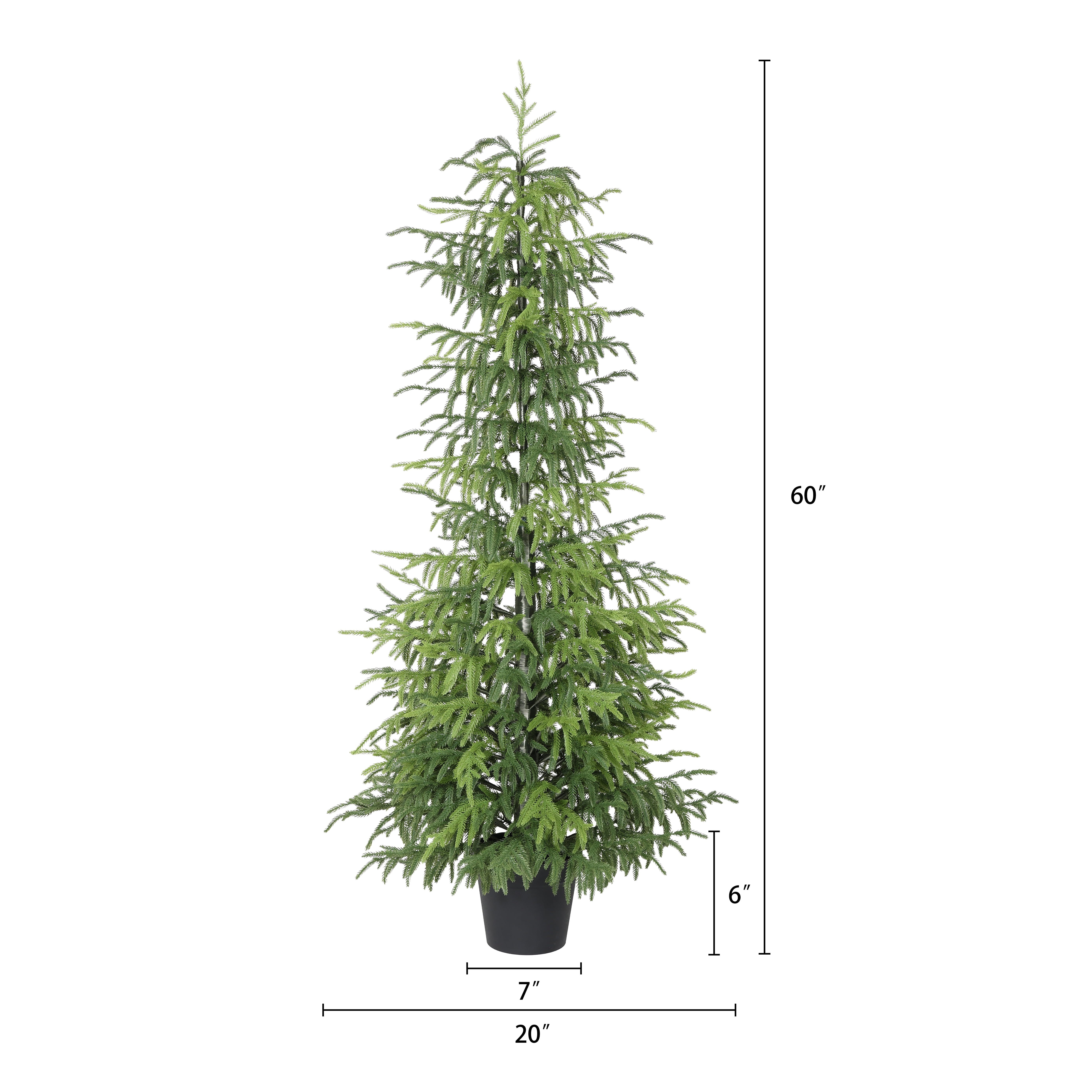 Ultra-Realistic Artificial Christmas Tree Dense Lush Look Detachable Packaging Indoor Outdoor Decor