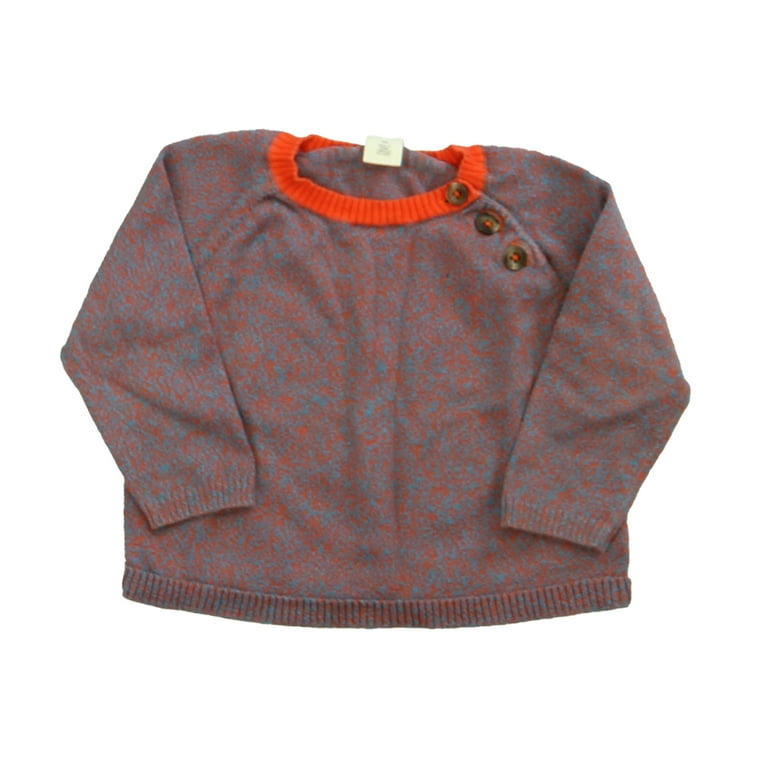 Pre owned Tucker Tate Boys Blue Coral Sweater size 9 Months