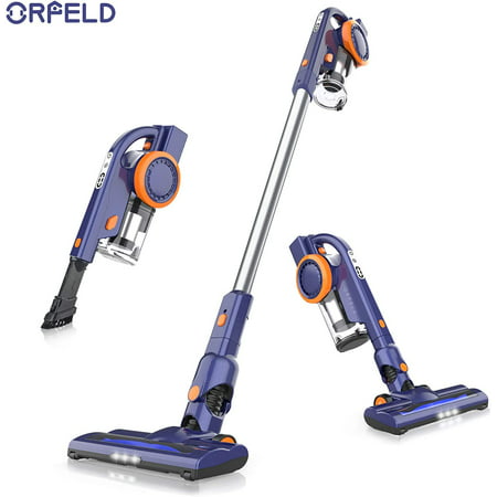 ORFELD Cordless Vacuum, 18000pa Stick Vacuum 4 in 1,Up to 50 Minutes Runtime, with Dual Digital Motor for Deep Clean Whole House