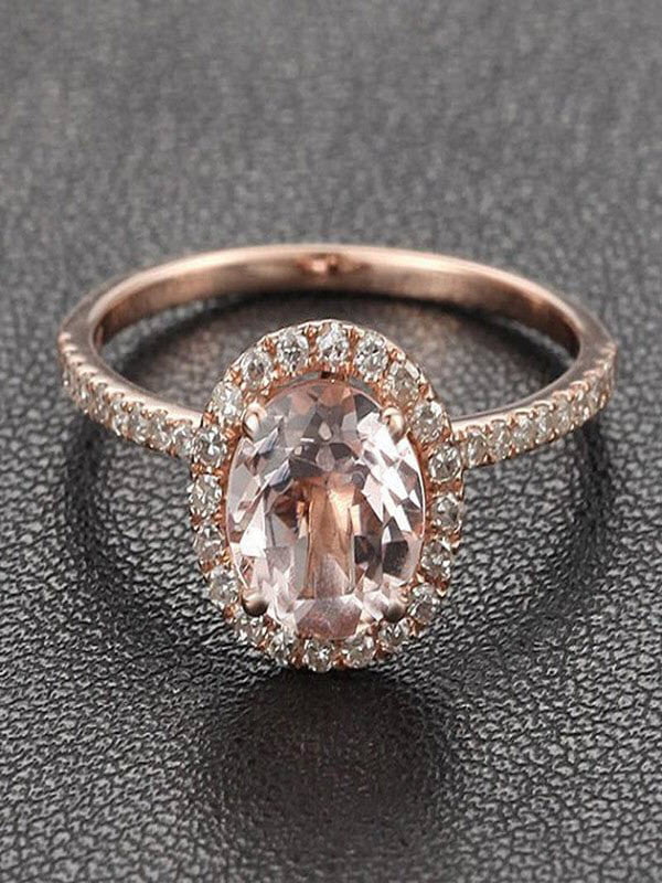 Limited Time Sale Antique 1.25 carat Morganite and Diamond Halo ...