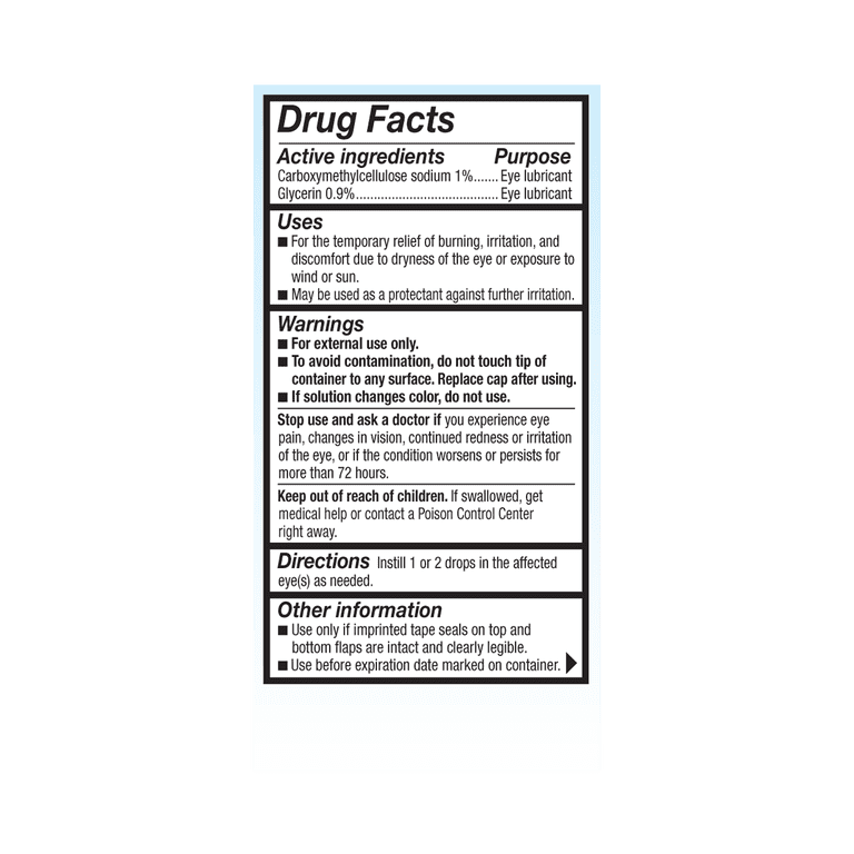 Refresh Optiv Gel Drops Lubricant Eye Gel, Extended Therapy, 0.33 fl oz