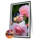 thumbnail image 2 of 5D bricolaje flor diamante pintura ronda completa taladro mosaico kits rhinestone artesanías FLhrweasw Nuevo, 2 of 9