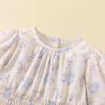 thumbnail image 6 of Toddler Girls Dresses Pureborn Baby Short Long Sleeve Dress Size 2-3T, 6 of 8