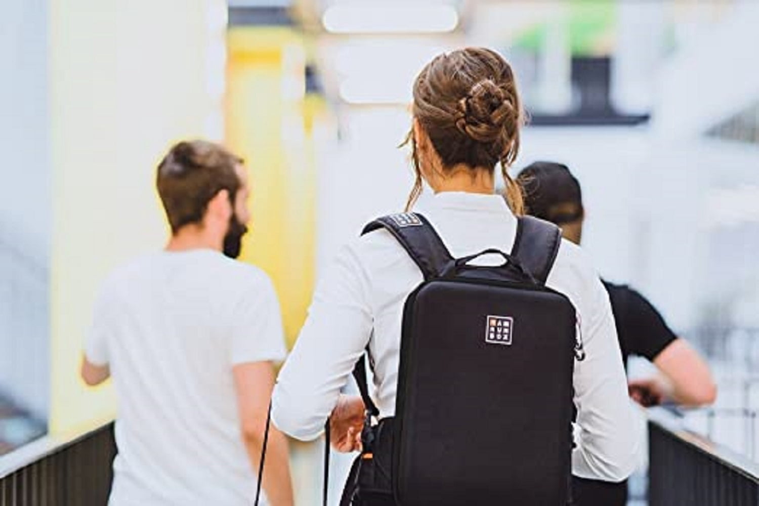 IAMRUNBOX Backpack Lite, Water Resistant, Fits Laptop for Commuting & Travel, Lightweight for Running and Cycling, Black