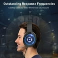 thumbnail image 4 of 2 Pack Casque de Jeu Acoustique Filaire Fermé avec Microphone Anti-Bruit Bandeau Réglable & Microphone Réglable Contrôle du Volume, 4 of 9
