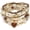 Brown, variant on Bohemian Stackable Beaded Bracelets Set for Women Multicolor Stretch Faux Pearl Heart Crystal Stretchy Bangles Multilayered Handmade Friendship Holiday Beach Jewelry Mother's Day Gifts