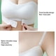 thumbnail image 5 of Qarigey Sujetador Push up sin aros para mujer, ropa interior, lencería desmontable para mujer, Bralette transpirable agradable a la piel, sujetador Ropa interior Blanco METRO Qarigey AP012597-02, 5 of 6