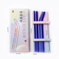 thumbnail image 4 of PENGXIANG Straight Bend Glass Straws Set Lightweight Smooth Edge Straws for Tea Coffee Shop Dorm Homes, 4 of 5