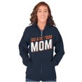 thumbnail image 4 of Go Ask Your Mom Funny Best Mother Zip Hoodie Sweatshirt Women Brisco Brands S, 4 of 6
