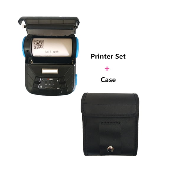 DC 5V USB 3" 80mm Mini Wireless Thermal Receipt Printer Portable Bluetooth Printer Support PC Printer Paper ,Crisp, Vibrant Prints