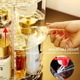 thumbnail image 4 of Kupink Beauty Organizer Make Up Kosmetik Organizer 360°Drehbar Aufbewahrung Kosmetikbox schminkorganiser für Dresser Schlafzimmer Badezimmer Transparente Vhermosa WL-00491, 4 of 8