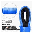 thumbnail image 3 of 1/4''x50' Truck Boat Emergency Replacement Car Outdoor Accessories Synthetic Winch Rope Cable ATV UTV 7700lbs 12 Strand String ,Easy to Carry, 3 of 7