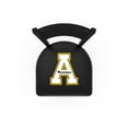thumbnail image 2 of L004 - 30" Black Wrinkle Appalachian State Stationary Bar Stool with Ladder Style Back by Holland Bar Stool Co., 2 of 2