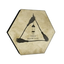 Harry Potter (The Three Broomsticks) KNEXAGON® Wood Print