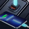 thumbnail image 5 of Tipo cargador de carga rápido del Usb 30w 5a del cargador del coche del Usb C del teléfono del coche del paladio, 5 of 5