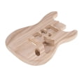 thumbnail image 3 of Esquirla Guitare Inachevée Corps Poli Bois Sycomore pour ST Guitare Bricolage Matériel Luthier, 3 of 7