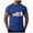 H149-Blue, variant on TOWED22 Halloween Short Sleeve T-Shirts for Men Fashion Summer Print Tops Round Neck Breathable Tees Plus Size(H149-Blue,XXL)
