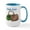 White/Blue Inside, variant on CafePress - Happy Easter Bunny Large Mug - 15 oz Ceramic Large White Novelty Mug