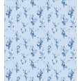 thumbnail image 3 of Floral Duvet Cover Set, Rhythmic Delicate Wild Flower Bundle Spring Theme in Cold Pastel Tones, Decorative 3 Piece Bedding Set with 2 Pillow Shams, Calking Size, Pale Blue Ceil Blue, by Ambesonne, 3 of 3