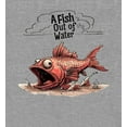 thumbnail image 2 of Fish Out of Water Youth Heather Gray Jogger Pants-Large, 2 of 2