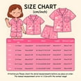 thumbnail image 4 of Tfken Sleepwear For Girls Kids Size 2 Years-3 Years Buttery-Soft Sequins Print Short Sleeve Short 2Pc Fashion Pink Outfits, 4 of 6