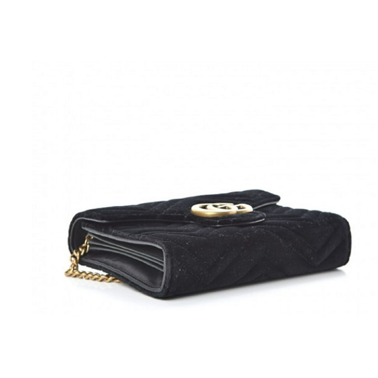 Shop GUCCI GG Marmont GG Marmont matelassé mini bag (474575 ) by